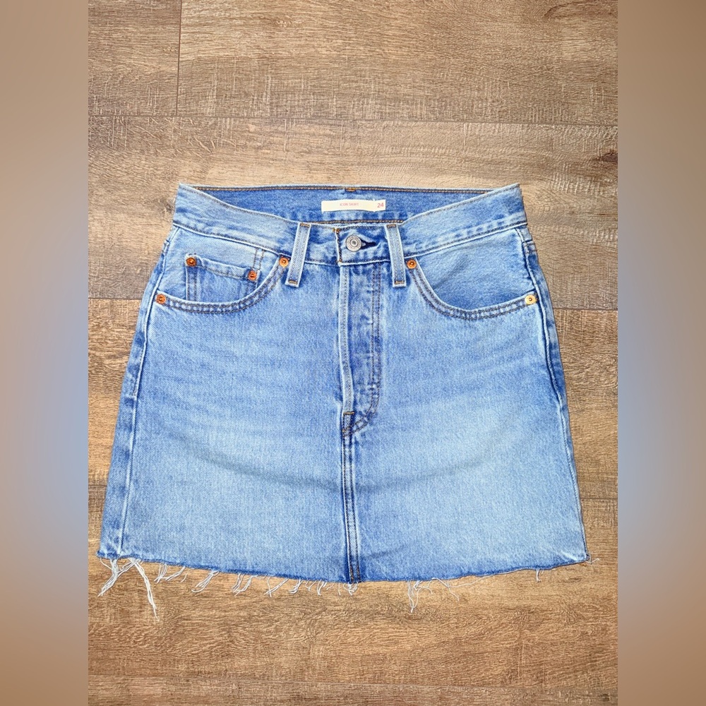 Women’s Levi's High Rise Deconstructed Skirt